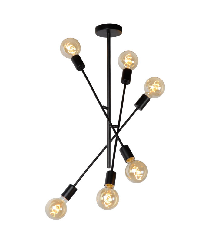 Lester Modern 59cm Flush Ceiling Light-7
