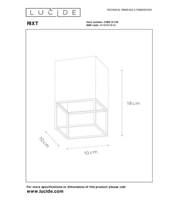 Rixt Modern Flush Ceiling Light-6