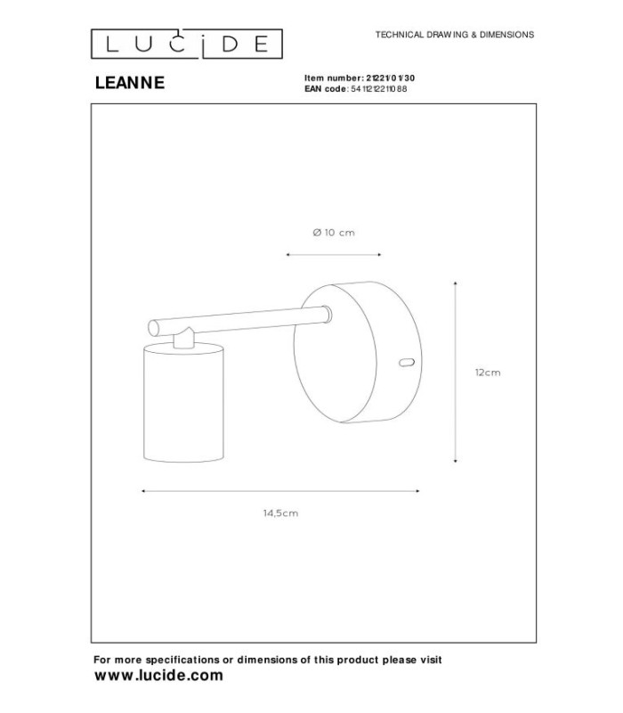 Leanne Modern Wall Light-7