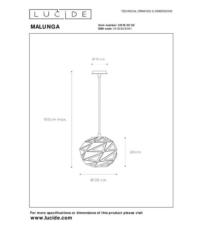 Malunga Modern Pendant Light-8