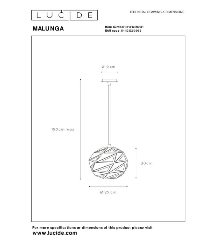 Malunga Modern Pendant Light-8