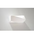 1 Light Ceramic Flush Wall Light White, E27 - 2
