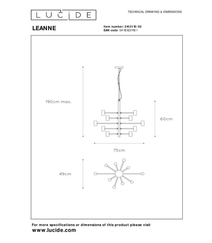 Leanne Modern Pendant Light-10