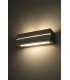 1 Light Ceramic Flush Wall Light White, E27 - 5