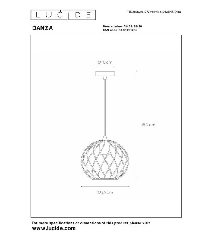 Danza Classic Pendant Light-9