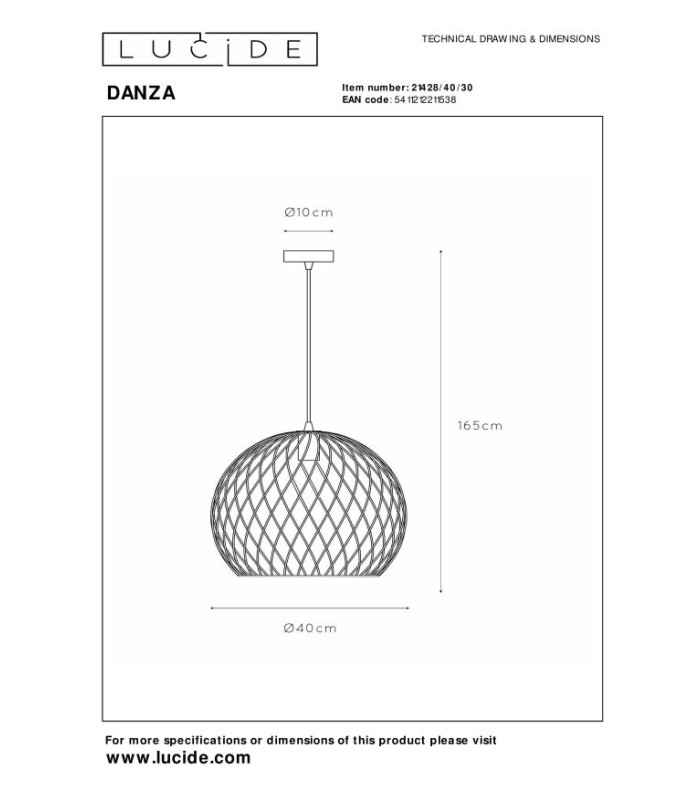 Danza Classic Pendant Light-8