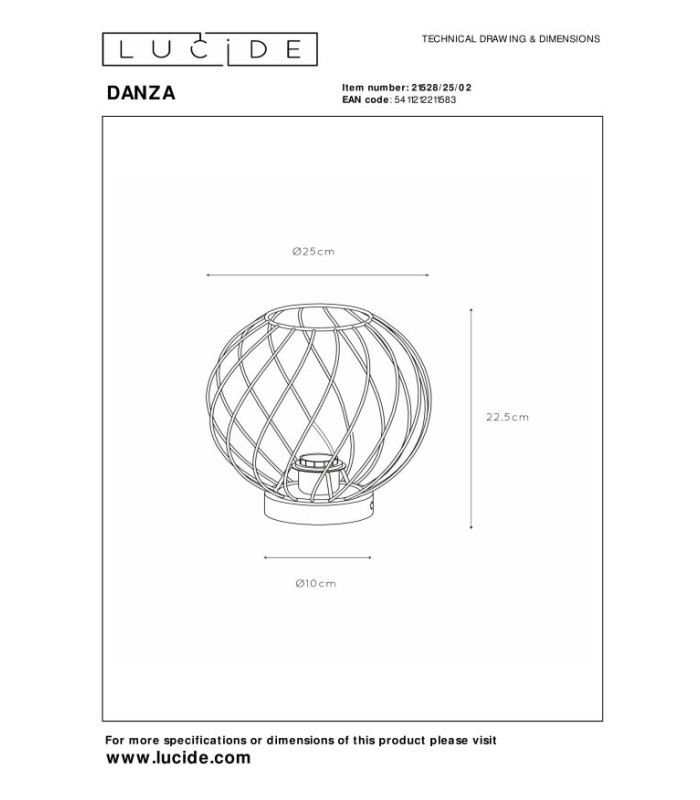 Danza Classic Table Lamp-5