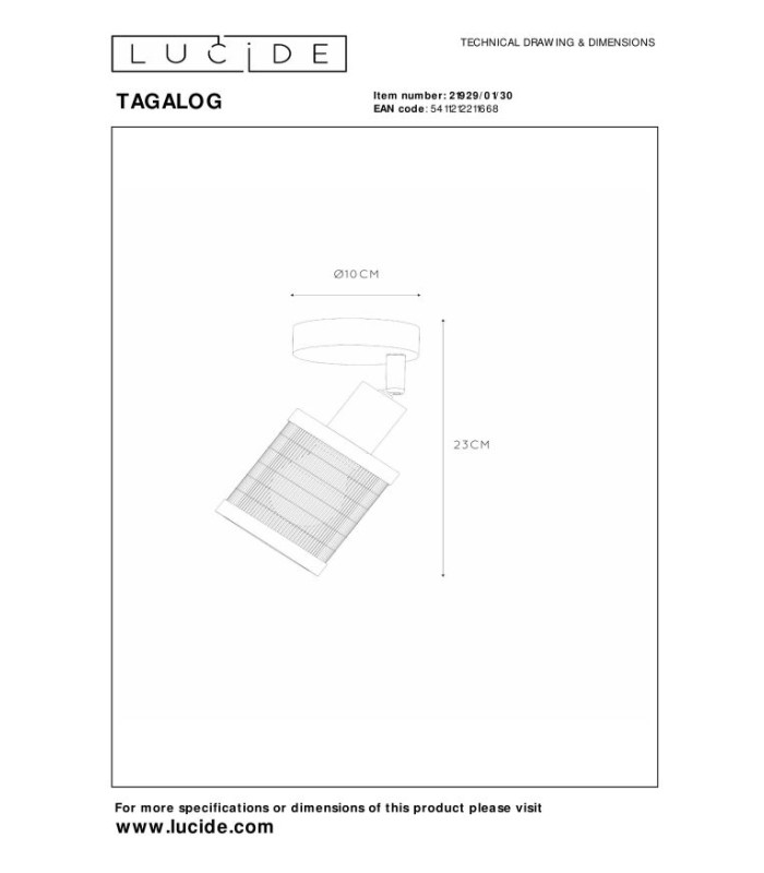 Tagalog Scandinavian Wall Spotlight-7