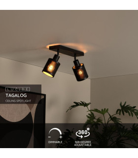 Tagalog Scandinavian Twin Ceiling Spotlight-2