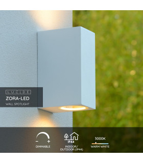 Zora-Led Modern Rectangle Up Down Wall Spotlight Outdoor-2