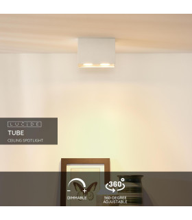 Tube Modern Rectangle Surface Mounted Ceiling Spotlight-2