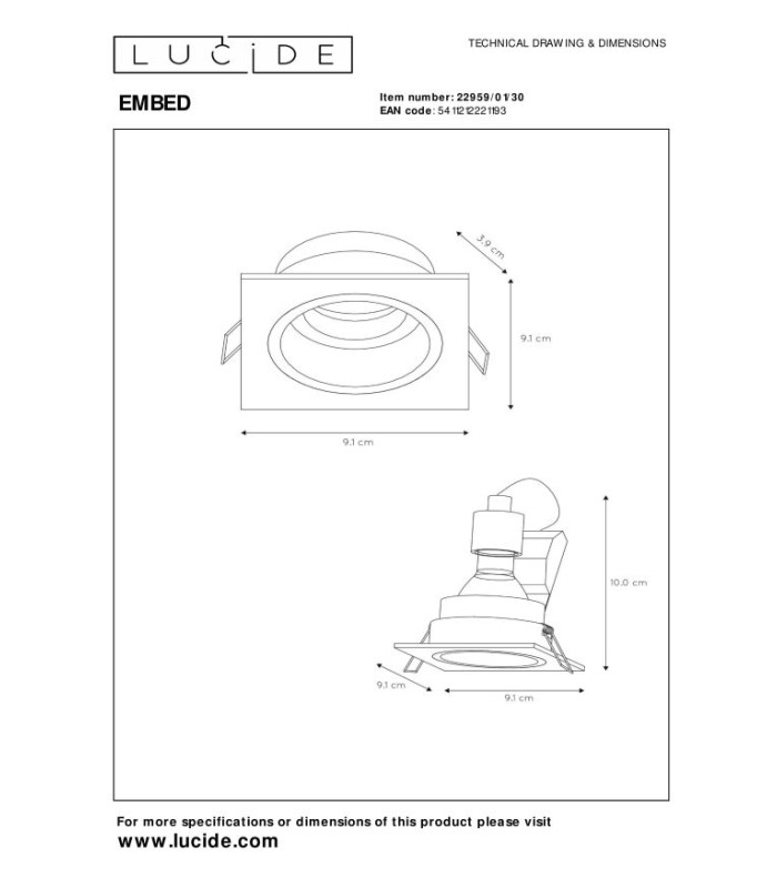 Embed Modern Recessed Downlight-6