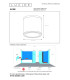 Aven Modern Surface Mounted Ceiling Spotlight Bathroom-5