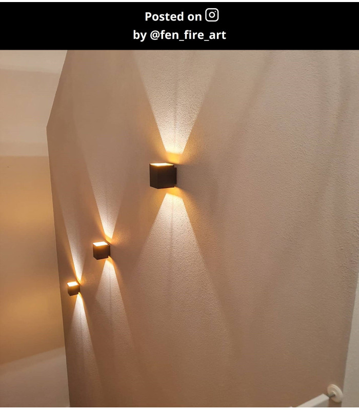 Xera Modern Square Up Down Wall Light-11