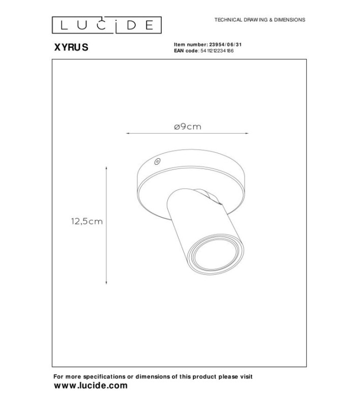 Xyrus Modern Ceiling Spotlight-5