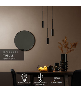 Tubule Modern Cluster Pendant Light-2