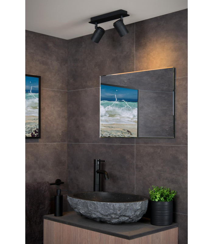 Lennert Modern Twin Ceiling Spotlight Bathroom-8