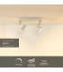 Rilou Modern Twin Ceiling Spotlight-2