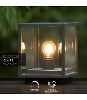 Claire Vintage Pedestal Light Outdoor-2