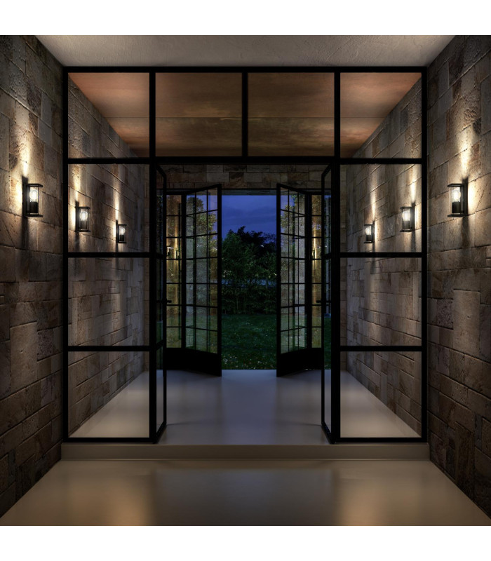 Claire Modern Wall Lantern Light Outdoor-5