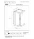 Claire Modern Wall Lantern Light Outdoor-11