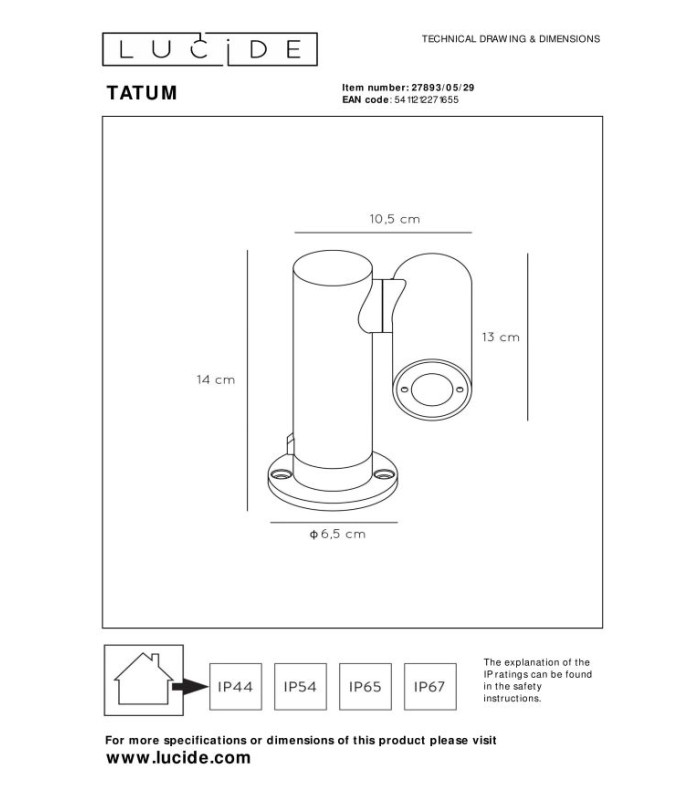 Tatum Modern Garden Spotlight Outdoor-8