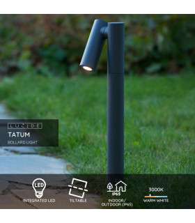 Tatum Modern Bollard Light Outdoor-2