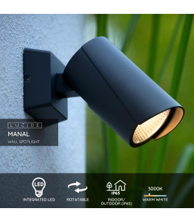 Manal Modern Wall Spotlight Outdoor-2