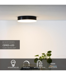 Ceres-Led Modern Flush Ceiling Light Bathroom-2