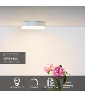 Ceres-Led Modern Flush Ceiling Light Bathroom-2