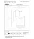 Lindelo Cottage Wall Lantern Light Outdoor-8