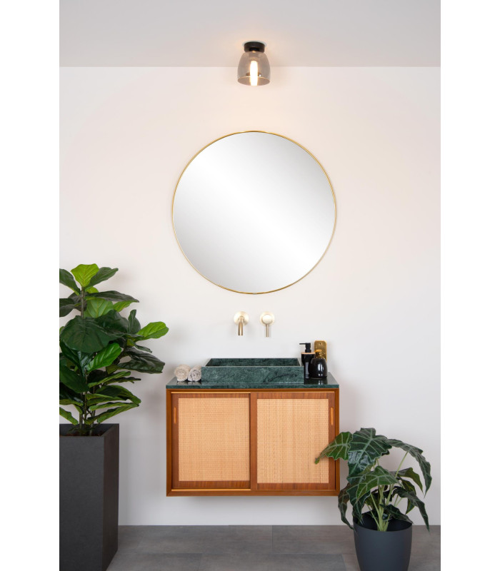 Tyler Retro Flush Ceiling Light Bathroom-4