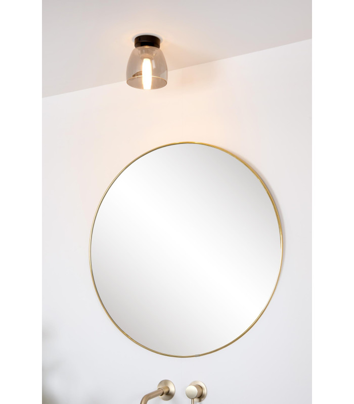 Tyler Retro Flush Ceiling Light Bathroom-6