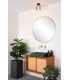 Tyler Retro Flush Ceiling Light Bathroom-7