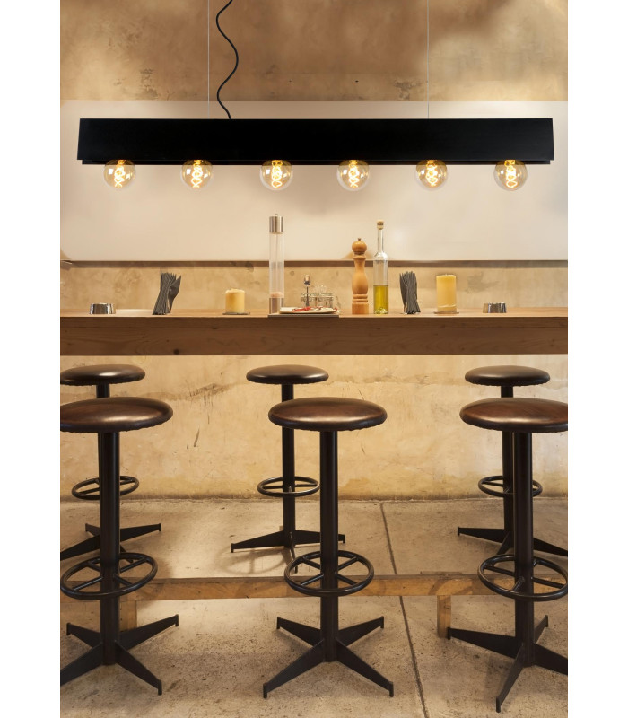 Surtus Industrial Bar Pendant Light-4