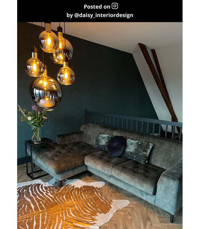 Julius Vintage Cluster Pendant Light-11