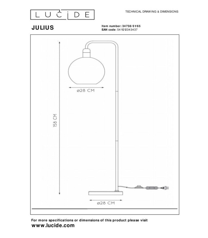Julius Vintage Floor Lamp-7