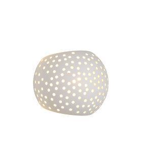 Gipsy Modern Half Round Plaster Wall Light-1