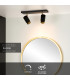 Floris Modern Twin Ceiling Spotlight-2