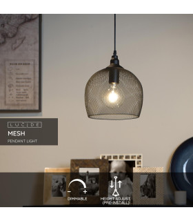 Mesh Vintage Pendant Light-2