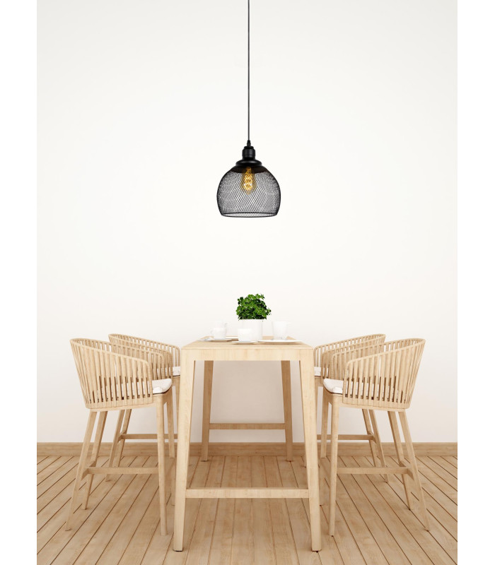 Mesh Vintage Pendant Light-5