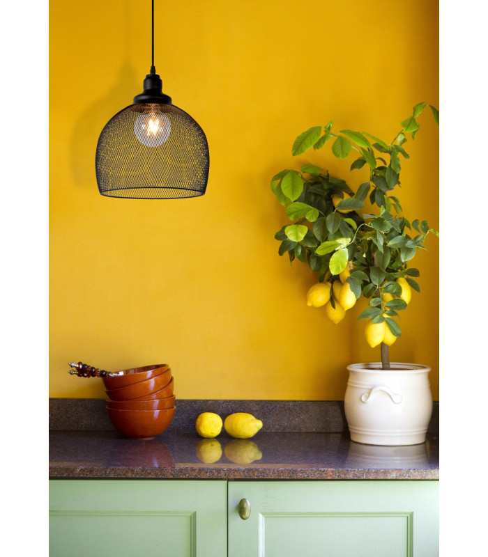 Mesh Vintage Pendant Light-4