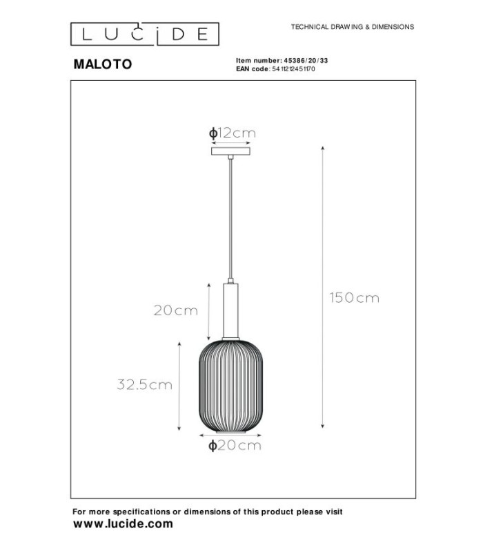 Maloto Retro Pendant Light-12