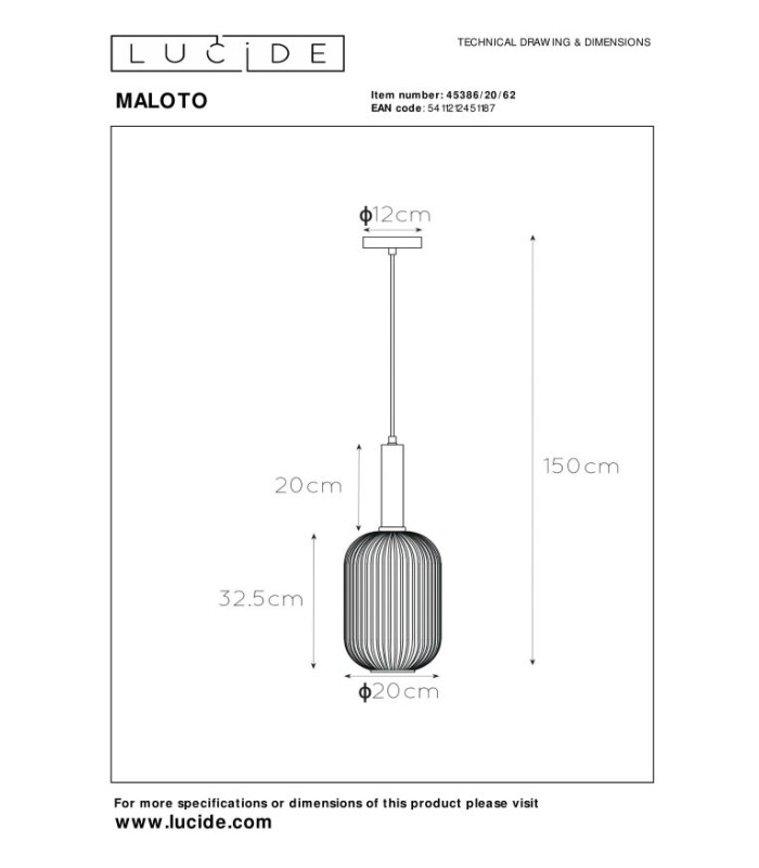 Maloto Retro Pendant Light-12