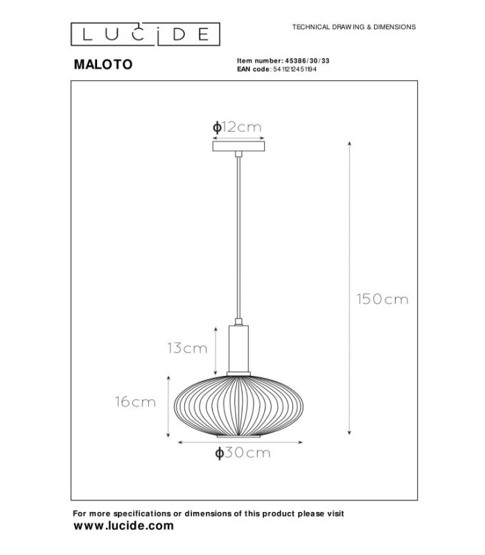 Maloto Retro Pendant Light-12