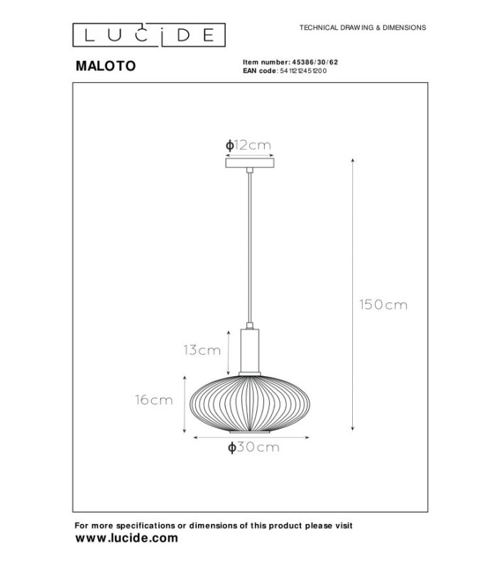 Maloto Retro Pendant Light-12
