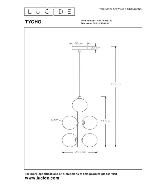Tycho Retro Pendant Light-10