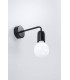 1 Light Wall Light Black, E27 - 2