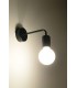 1 Light Wall Light Black, E27 - 4
