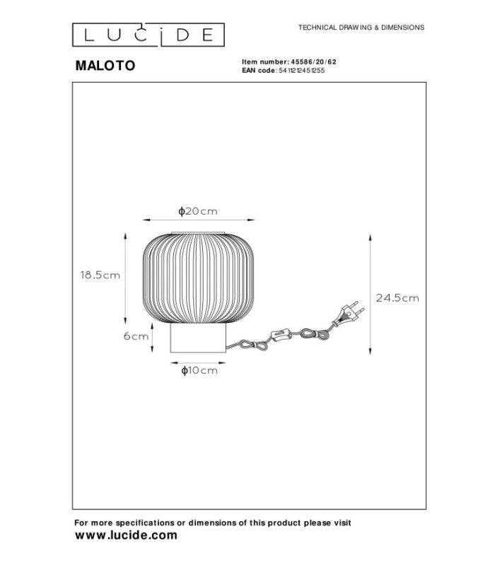Maloto Retro Table Lamp-7